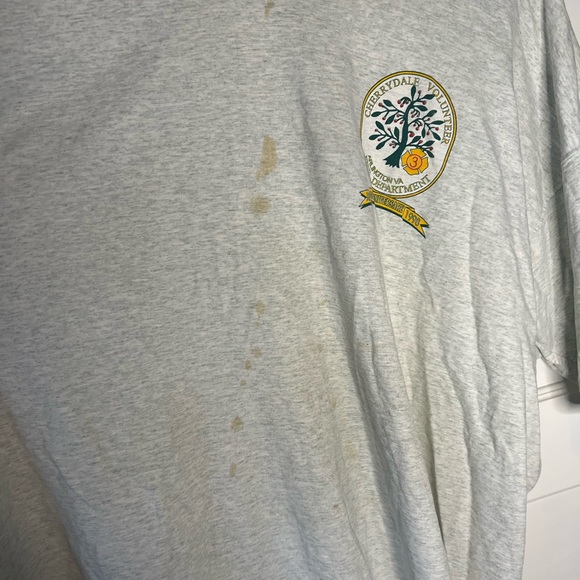 Vintage 1998 Cherrydale Fire Department Shirt XXL - Picture 4 of 8